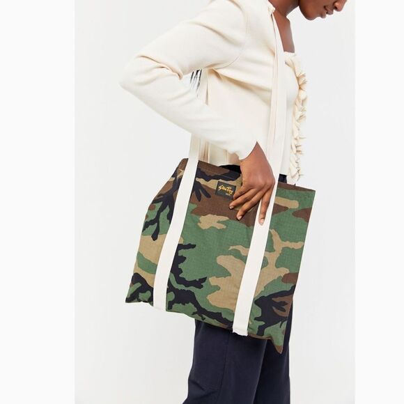 Stan Ray Woodland Camo Tote Bag - Picture 1 of 4